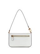 Guess Katey Mini Top Zip Shoulder Bag Croc Bright Blue