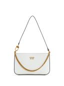 Guess Katey Mini Top Zip Shoulder Bag Croc Bright Blue