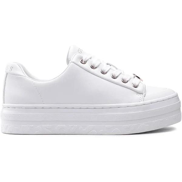 Guess Lullu5 Sneaker in White Wine 7
