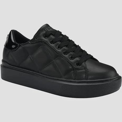 Guess Women's Black Hilan Low Top Sneakers Size: 8