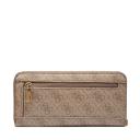 Guess Women's Brown Logo Laurel Large Wallet