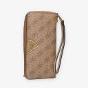 Guess Women's Brown Logo Laurel Large Wallet
