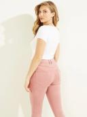 Guess Women's Eco Light Rum Karlee Jewel Henley T-Shirt Size: Medium