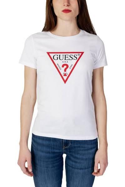 Guess Women T-Shirt - White / L