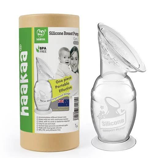 HAAKAA Gen. 2 Silicone Breast Pump with Suction Base 1 ea