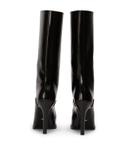 Hadley Black Hi Shine Calf Boots | Heels | Tony Bianco Black Hi Shine / 10