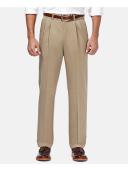 Haggar Men's Pants Khaki Pants - Color: Khaki - 36/31 - AfterPay & zipPay Available
