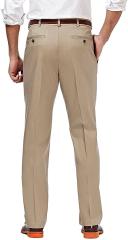 Haggar Men's Pants Khaki Pants - Color: Khaki - 36/31 - AfterPay & zipPay Available