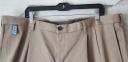 Haggar Men's Premium No Iron Classic Fit Expandable Waist Pleat Front Pant