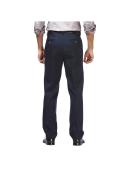 Haggar Men's Premium No Iron Classic Fit Expandable Waist Pleat Front Pant