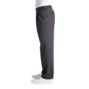 Haggar Men's Premium No Iron Classic Fit Expandable Waist Pleat Front Pant