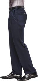Haggar Mens Classic Fit Double Pleat Khaki Pants - 36/30 - AfterPay & zipPay Available