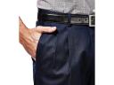Haggar Mens Classic Fit Double Pleat Khaki Pants - 36/30 - AfterPay & zipPay Available