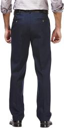 Haggar Mens Classic Fit Double Pleat Khaki Pants - 36/30 - AfterPay & zipPay Available