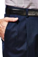 Haggar Mens Classic Fit Double Pleat Khaki Pants - 36/30 - AfterPay & zipPay Available