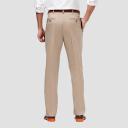 Haggar Mens Patns Beige Size 38x30 Chino Stretch No Iron Khaki