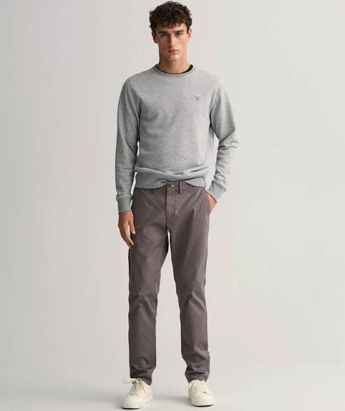 Hallden Slim Fit Twill Chinos 29 / Graphite / Green