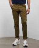 Hallden Slim Fit Twill Chinos 32 / Army Green / Green