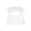 Hallie Dining Table White by Freedom