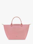 Handbag M Le Pliage Green Petal Pink Longchamp