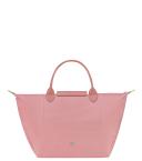 Handbag M Le Pliage Green Petal Pink Longchamp