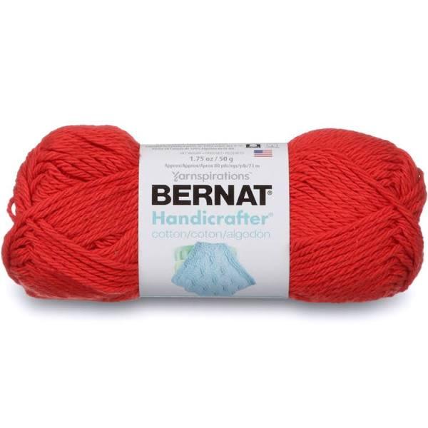 Handicrafter Cotton Yarn - Solids Red