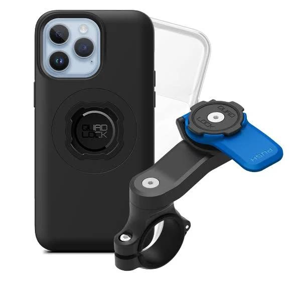 Handlebar Mount Motorcycle With Poncho For iPhone 14 Pro Max