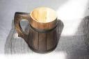 Handmade Beer Mug Wooden Tankard Beer Stein Birthday Christmas Gifts