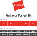 Hanes 841bx5 Men's Yarn Dyed Plaid Boxers 5-Pack - Gray, L