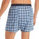 Hanes 841bx5 Men's Yarn Dyed Plaid Boxers 5-Pack - Gray, L