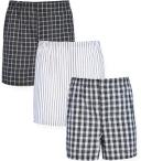 Hanes Men's 3-Pack Woven Boxers-Big Sizes