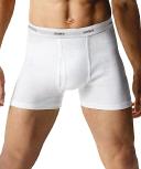 Hanes Mens Boxer Brief 5-Pack White