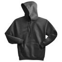 Hanes P170 EcoSmart Hooded Sweatshirt Charcoal Heather 2XL