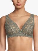 Hanro Bra - Women - Antique Green - Moments Soft Cup - 071465