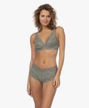 Hanro Bra - Women - Antique Green - Moments Soft Cup - 071465