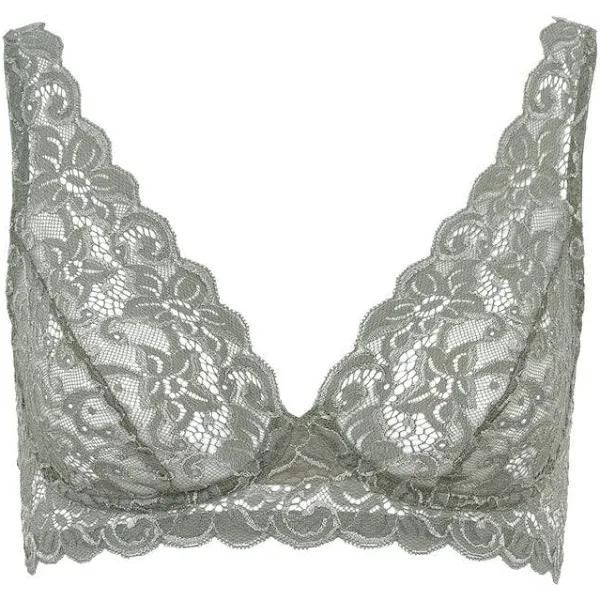 Hanro Bra - Women - Antique Green - Moments Soft Cup - 071465