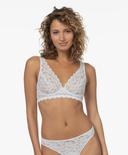 Hanro Bra - Women - Cool Blue - Moments Soft Cup - 071465