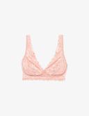 Hanro Bra - Women - Sweet Pepper Pink - Moments Soft Cup - 071465