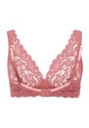 Hanro Bra - Women - Sweet Pepper Pink - Moments Soft Cup - 071465