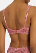 Hanro Bra - Women - Sweet Pepper Pink - Moments Soft Cup - 071465