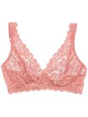 Hanro Bra - Women - Sweet Pepper Pink - Moments Soft Cup - 071465
