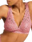 Hanro Bra - Women - Sweet Pepper Pink - Moments Soft Cup - 071465