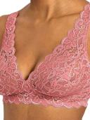 Hanro Bra - Women - Sweet Pepper Pink - Moments Soft Cup - 071465