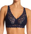 Hanro Moments Lace Soft Cup Bra 071465 Deep Navy 38C