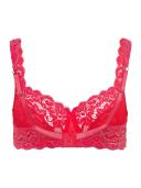 Hanro Moments Lace Soft Cup Bra 071465 Geranium