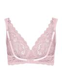 Hanro Moments Lace Soft Cup Bra 071465 Pale Pink 38B