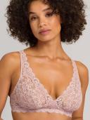 Hanro Moments Lace Soft Cup Bra 071465 Pale Pink 38B