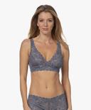 Hanro Moments Lace Soft Cup Bra 071465 Pigeon 14D / Pigeon