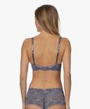 Hanro Moments Lace Soft Cup Bra 071465 Pigeon 14D / Pigeon