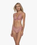 Hanro Moments Lace Soft Cup Bra 071465 Sweet Pepper 14D / Sweet Pepper